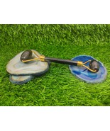 Black Obsidian Natural Crystal Face Roller, Facial Roller Massager, Gems... - $1,282.75 MXN+