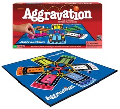 AGGRAVATION BOARD GAME CLASSIC MARBLE RACE FAMILY BOARDGAME PARKER BROTH... - $34.99