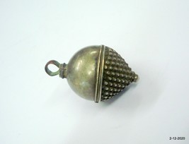 vintage antique tribal old silver pendant necklace handmade jewelry - £59.49 GBP