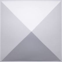 Dundee Deco 3D Wall Panels - Modern Diamond Paintable White PVC Wall Paneling fo - £6.16 GBP+
