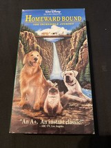 Disney Homeward Bound: The Incredible Journey VHS 1993 Classic Family Movie - £3.52 GBP