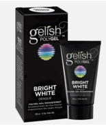3x Gelish Polygel Bright White Opaque 2oz Nail Enhancement - $611.15 MXN