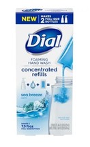 Dial Foaming Hand Wash Concentrated Refills, Sea Breeze Scent, Qty 2 Packets - £8.66 GBP