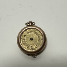 Antique Tiny Swiss Pocket Watch for parts or Repair A Schild Gold Fill Case - £16.01 GBP