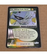 DBZ The Talking Ends Here Dragonball Z Card FOIL - $95.19 MXN
