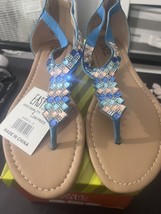 Easy- Sandles With Jems SZ 7 New In Box - $14.03