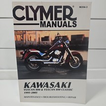 Clymer Manual M354-3 Kawasaki Vulcan 800 and Vulcan 800 Classic 1995-2005  - $373.27 MXN