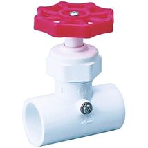 Mueller Stop &amp; Waste Valve Pvc 1/2 &quot; X 1/2 &quot; - $18.67