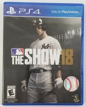 N) MLB The Show 18 (PlayStation 4, 2018) Baseball Video Game - $5.93