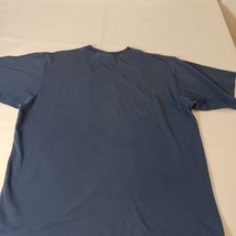 Carhartt K87 RYL Men's Cotton Blue Short Sleeve Pocket Crewneck T-Shirt Size M image 2