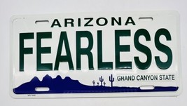 Fearless Arizona Background Novelty Car Plate Tag - £14.73 GBP