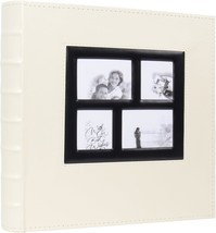 Recutms Photo Album 4X6 500 Pockets Photos, Large Picture Albums With Leather - $38.94