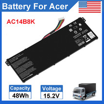 Ac14B8K Battery For Acer Aspire R5-431T R5-471T R7-371T Chromebook C810 C910 New - £31.87 GBP