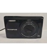 Olympus Compact Digital Camera Stylus VG-180 Black PARTS/REPAIR ONLY UNT... - $30.55 CAD