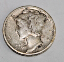 1941  mercury dime - £15.21 GBP