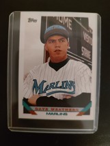 1993 Topps - #739 Dave Weathers - £1.27 GBP