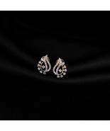 Sway Wave Bloom Diamond Earrings With Uniqueness - $448.00
