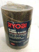 Ryobi 80 Grit Sanding Sleeves (6 Medium: 1/2&#39;&#39;-3/4&#39;&#39;-1&#39;&#39;-1.5&#39;&#39;-2&#39;&#39;-3&#39;&#39;) - £5.08 GBP