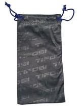 Tifosi Sunglasses Hard Case w/ Microfiber Pouch Black Blue Never Used image 5