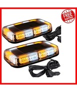 Waterproof 2-Piece Mini Strobe Light Bar with 16 Flashing Patterns for V... - $1,280.80 MXN