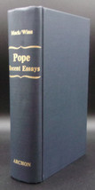 Alexander Pope: Recent Essays By Several Hands First Ed. 34 Essential Articles - £17.97 GBP