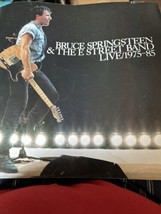 Bruce Springsteen &amp; The E Rue Bande en Direct / 1975-85 Livret Insert - £10.80 GBP