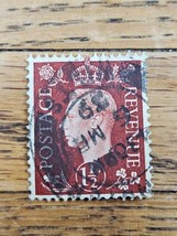 Great Britain Stamp King George VI 1 1/2d Used 347 1939 - $0.99