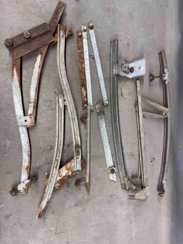 1963 1964 Chevy Impala 2 Door Front Rear Quarter 1/4 Window Tracks Grand... - $210.03