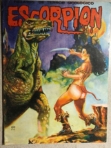 ESCORPION #54 (1981) Spanish B&amp;W horror comics magazine VG+/FINE- - £23.51 GBP