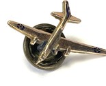 WWII Boeing XB-15 Brass Lapel Pin Screw Back .8&quot; x .6&quot; Gold Plated - £78.70 GBP