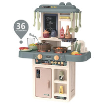 Play Kitchen Set for Kids - It Includes a Realistic Play Stove, Sink, Refrigerat - £39.59 GBP