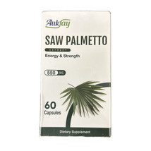 Saw Palmetto Extract 60 Capsules Enhanced Hair Growth 550 Mg Exp 12/10/2025 - £16.97 GBP