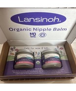 Lansinoh Organic Nipple Balm Breastfeeding Safe 2 jars 2 oz each Brand New - $29.83 CAD