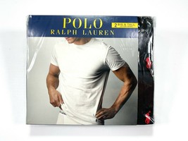 Polo Ralph Lauren Big & Tall 1X 2-Pack Cotton Crew T-Shirts Black NEW - £31.63 GBP