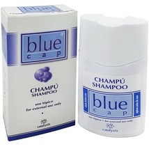 Blue cap shampoo against psoriasis dermatitis eczema hydrates skin 150ml - $32.21