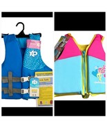 2 NEW VESTS - Girls SwimSchool-Level 2 - Boys X2O Universal Youth 50lbs ... - $39.26 CAD