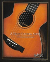 The Santa Cruz Custom Firefly acoustic guitar advertisement 8 x 11 ad print - £3.16 GBP