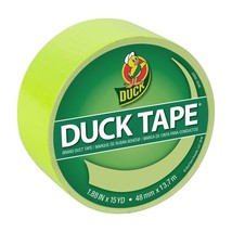 Duck Brand 285225 Duct Tape, Fluo rescent, 1.88 Inches x 15 Yards, Single Roll,  - £14.94 GBP