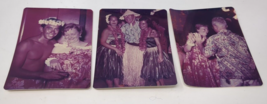 Vintage 1950s 1960s Hawaii Hula Kane Man &amp; Girl Tourist Vacation Photos - $9.69