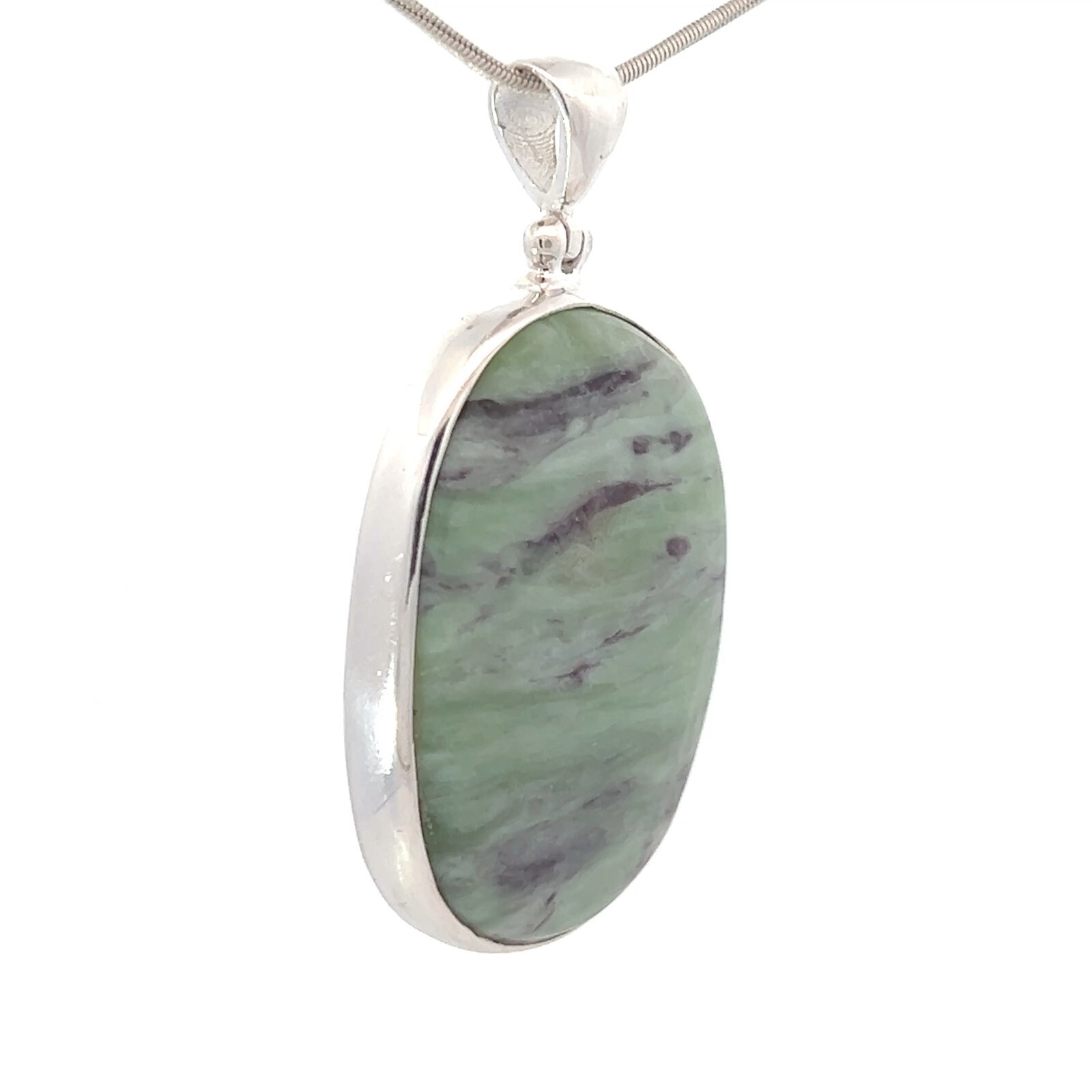 Starborn Kammererite Stone Pendant Necklace (22") Purple Item image 2