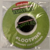 Loot Crate #LootPins Teenage Mutant Ninja Turtles Pin, January 2017, Nic... - $116.02 MXN