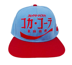 HTF Coca Cola Japanese Snap-Back Hat EUC 2018 Adjustable Japan - £18.90 GBP