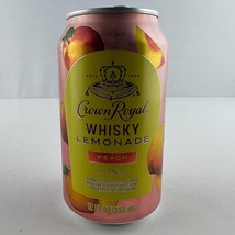 Crown Royal Whisky Lemonade Peach Flavor Can Whiskey Empty - £7.01 GBP