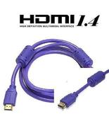 6 ft. HDMI v1.4 Premium Gold High Speed Cable for1080p HDTV,Blu-Ray,Xbox... - £19.12 GBP