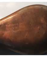 U.S Northern army 1863 Henry W. Halleck copper flak powder in good condi... - $95.63
