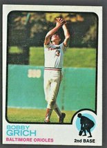 Baltimore Orioles Bobby Grich 1973 Topps # 418 - £1.56 GBP