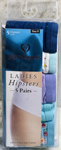 Chili Peppers Ladies 5 Hipsters Size 9 100% Ultra Soft Cotton. Hi Cut - £20.18 GBP