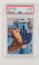2020 Topps Dustin Maggio Sp PSA 10 Gemma come Nuovo Grado #235 - $2,049.34 MXN