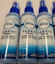 3x Bottles Febreze Fabric To Go EXTRA STRENGTH Spray Original Freshener - $12.99