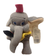  Disney Store Dumbo Elephant Plush Beanie Plush Plushie Lovey Stuffed W/... - £20.68 GBP